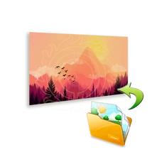 Egyedi képes infrapanel Fenix EcoSun (600 W)