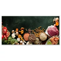 Üveg - kép infrapanel Food 1 (600 W) Új termék!