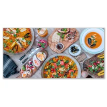Üveg - kép infrapanel Food 4 (600 W) Új termék!